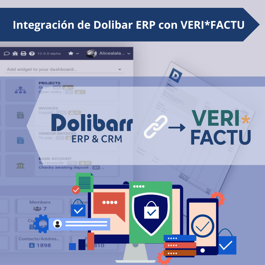 Integración de Dolibarr ERP con VERI*FACTU