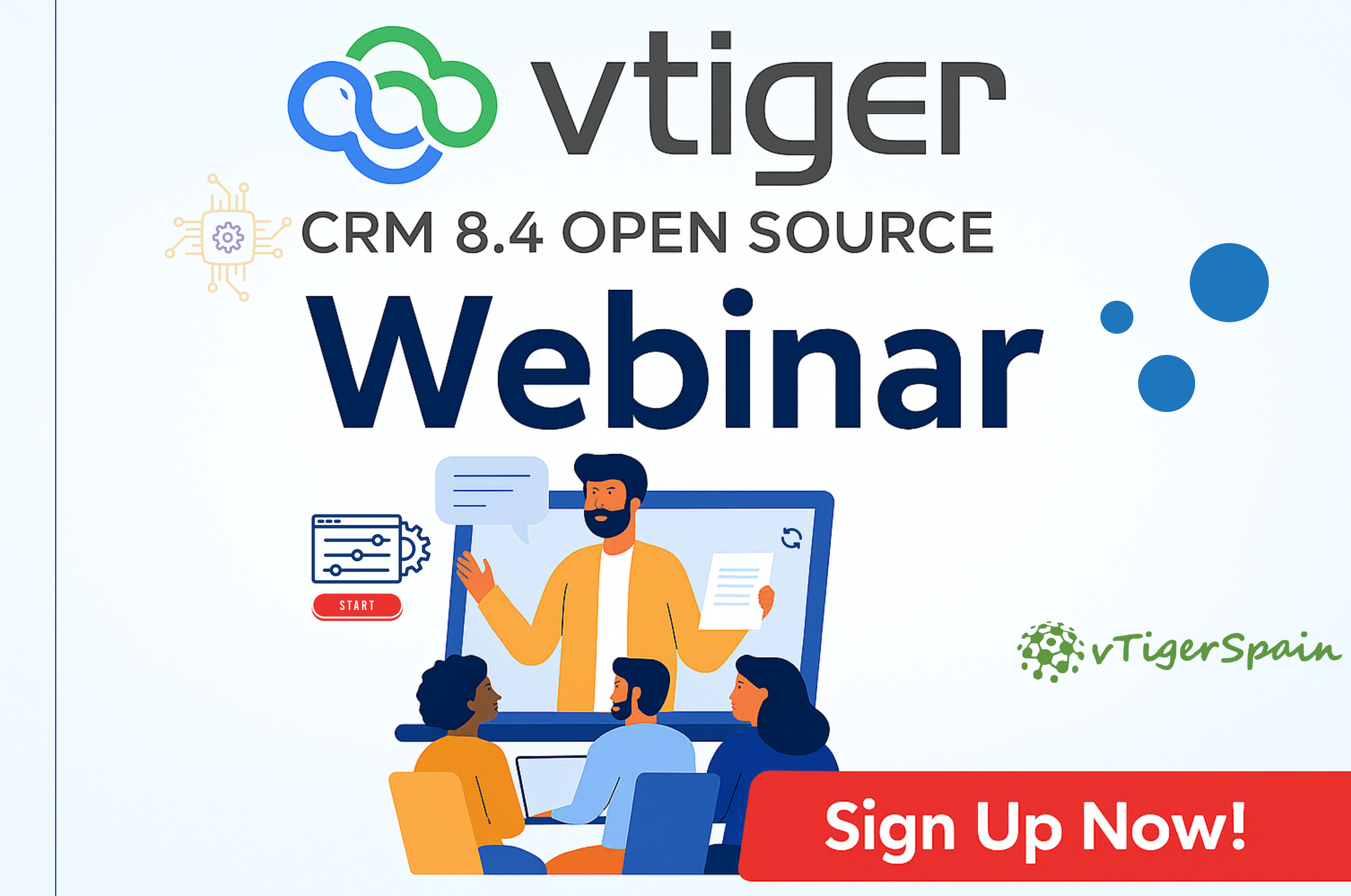 Webinar VTIGER CRM 8.4 OPEN SOURCE
