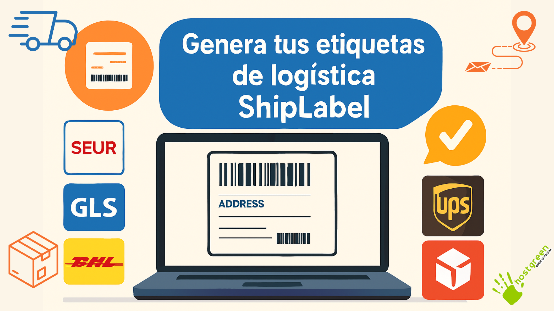 Genera tus etiquetas de Logística con ShipLabel 