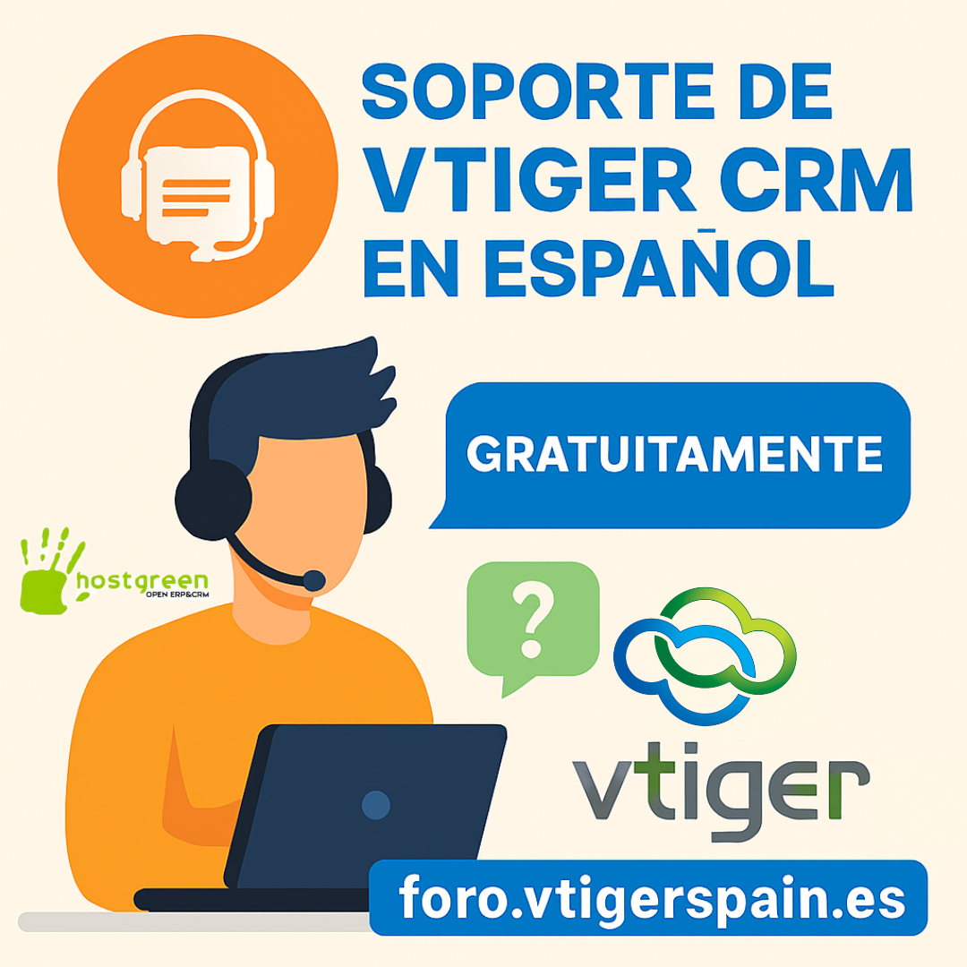 Soporte de vTiger CRM en Español