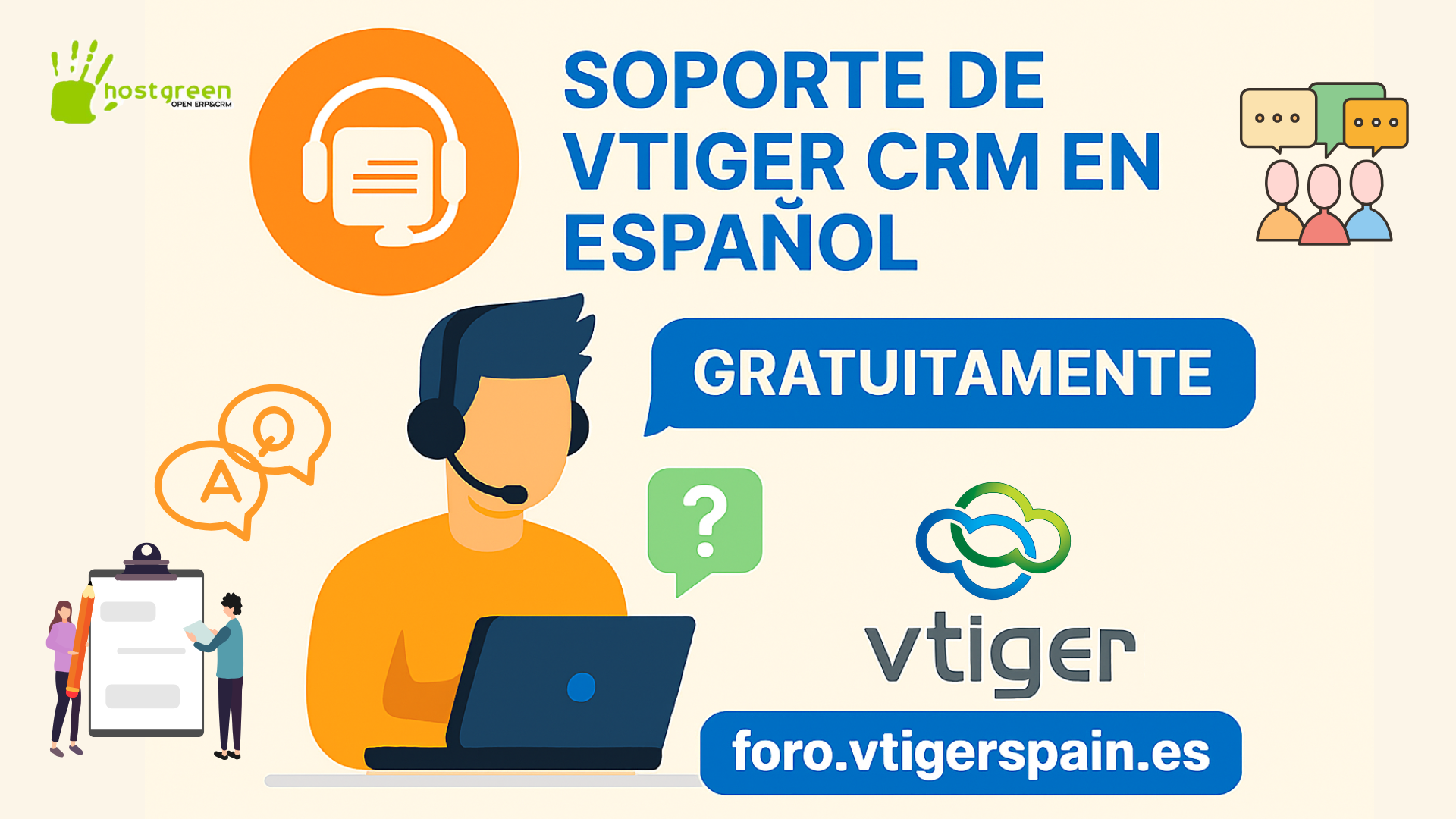 Soporte de vTiger CRM en Español
